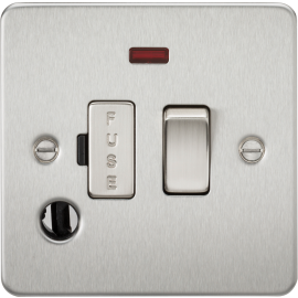 knightsbridge-fp6300fbc-fpav6300fbc-flat-plate-13a-switched-fused-spur-unit-with-neon-and-flex-outlet-brushed-chrome