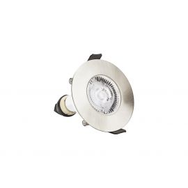 Integral Evofire Fire Rated Satin Nickel Downlight Pack of 4
