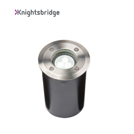 Knightsbridge Stainless Steel Ground Light Long Body 316WALK 