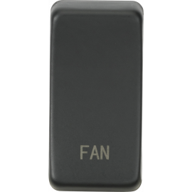 Switch cover "marked FAN" - anthracite GDFANAT