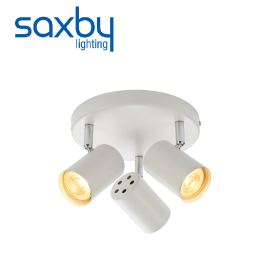 Saxby Arezzo three light round spotlight 7W - 73685