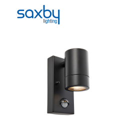 Saxby Palin1lt wall Light with PIR motion sensor IP44 7W - 75435