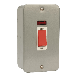 45A DP Switch And Neon - Double Plate CL203