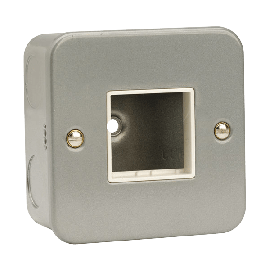 1 Gang Switch Plate - 2 Aperture CL402