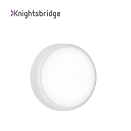 Knightsbridge 9W CCT Adjustable LED Bulkhead with Sensor 230V IP65