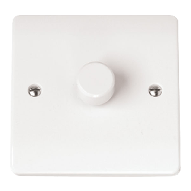 Scolmore 1 Gang 2W 100W Trail Edge Dimmer Switch CMA161
