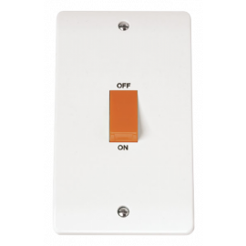 Scolmore 2-GANG45A D/P SWITCH-CMA202