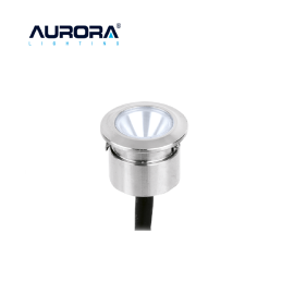 Aurora  stainless steel IP68 1w LED marker light Cool White - AU-WU682/1R