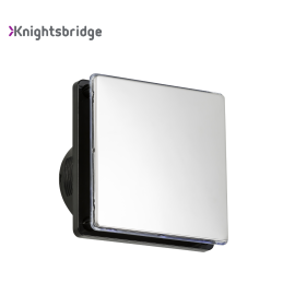 Knightsbridge Backlit Extractor Fan with Overrun Timer 100mm/4" LED -EX004TPC