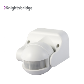 IP44 180Â° PIR Sensor white Knightsbridge OSOO4
