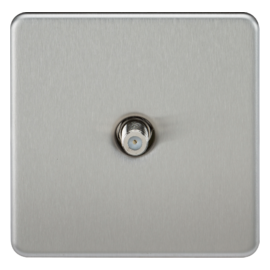 Screwless 1G SAT TV Outlet (Non-Isolated)-SF0150-Knightsbridge