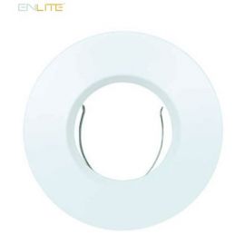 Enlite EFD Pro White 90mm Fixed IP65 Aluminium Bezel-EN-BZ93W-ENLITE